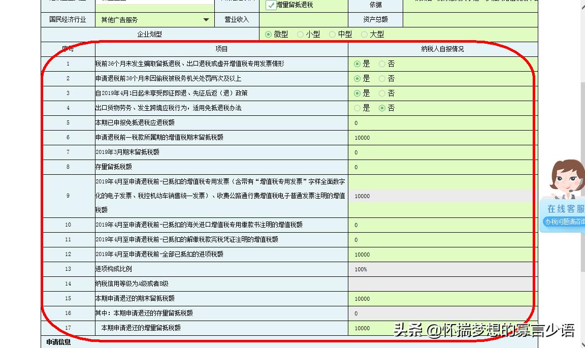 关于税收返还的申请,实时阐述