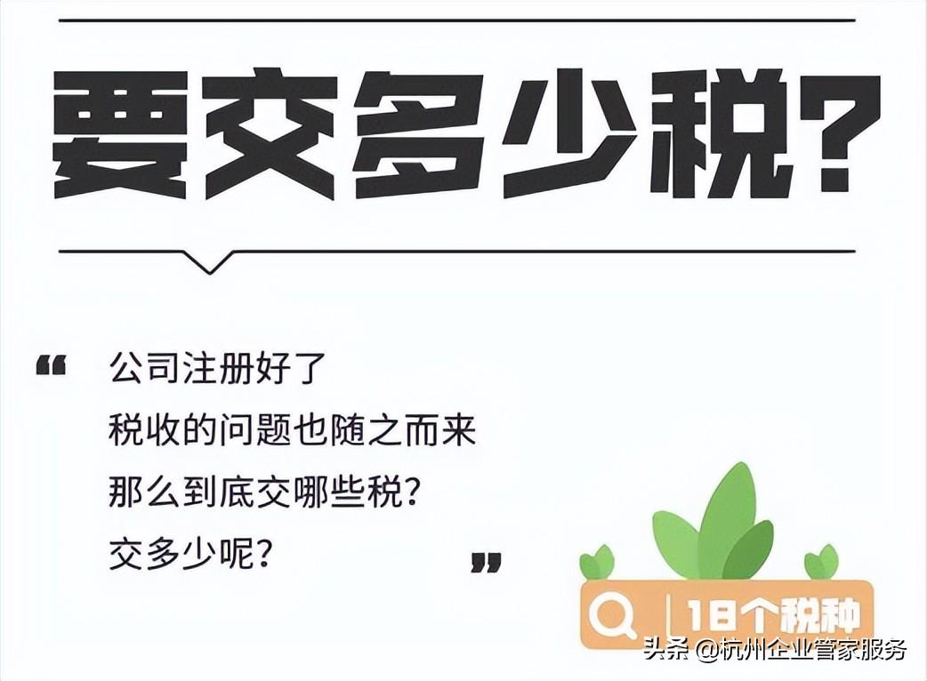 有限公司需要缴纳哪些税款,今日解读
