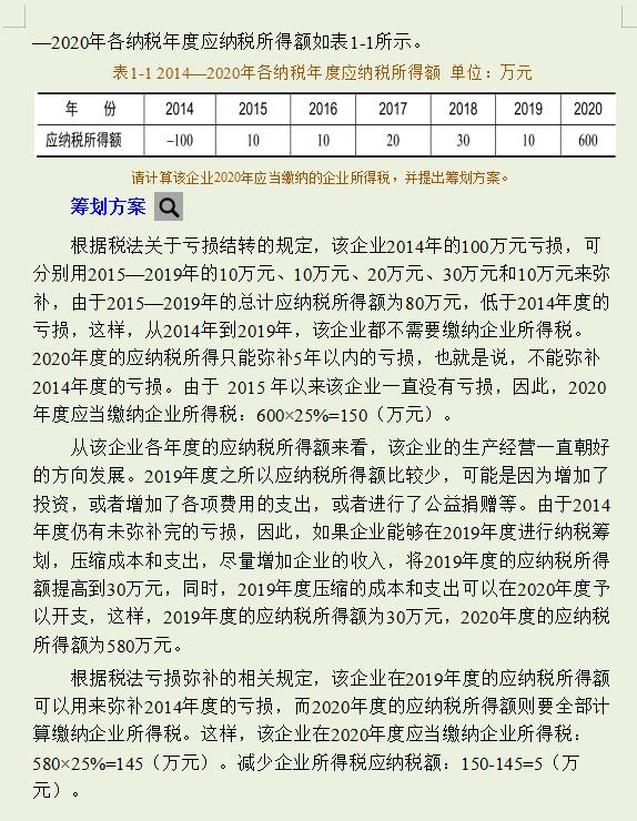 合理避税的真实案例,本月分析