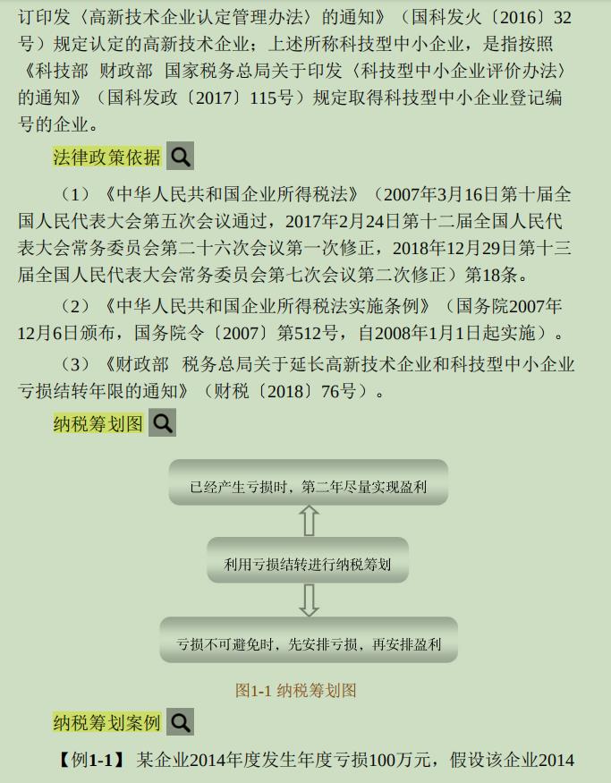 第6章企业所得税的税收筹划,今日分析