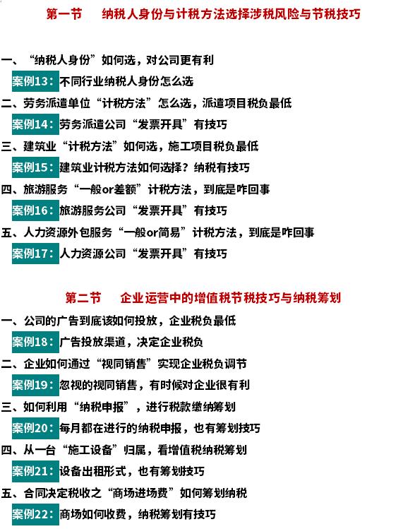 财务总监税务筹划方案,7分钟前更新