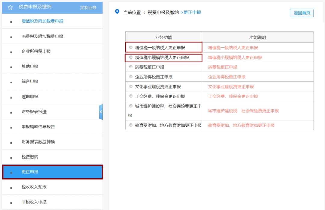 增值税更正申报退税,本月推荐
