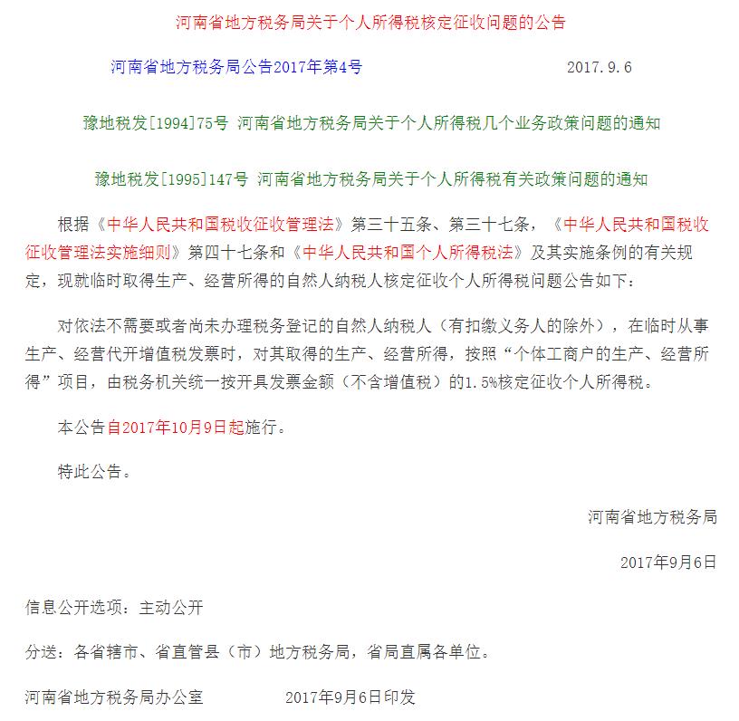 宁夏个体工商户个人所得税,当日研读