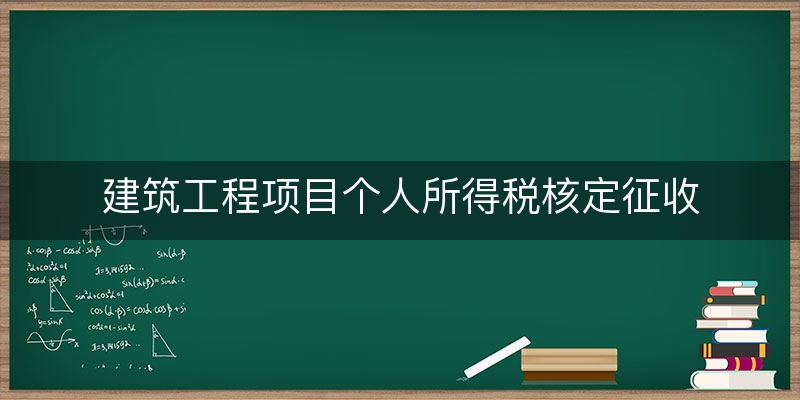 建筑工程项目个人所得税核定征收(建筑工程个人所得税)(实时/解释)